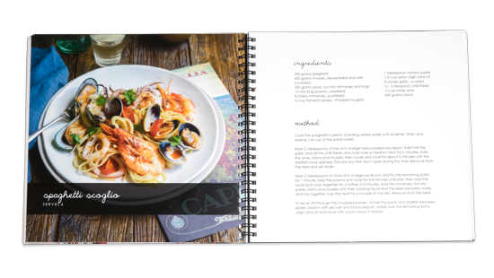 Recipe Books: make your own personal cook book