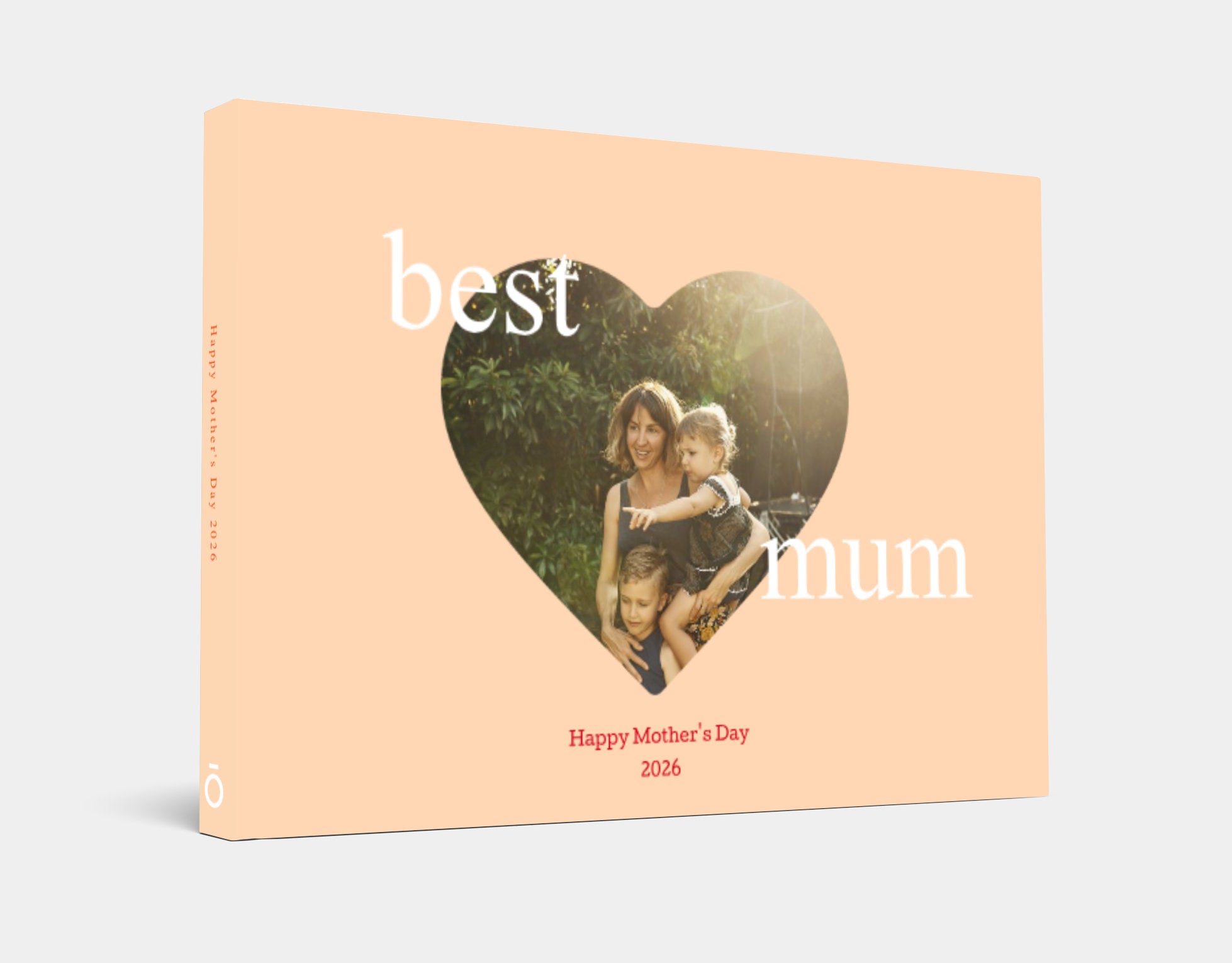 Mum Photobook - Single Heart