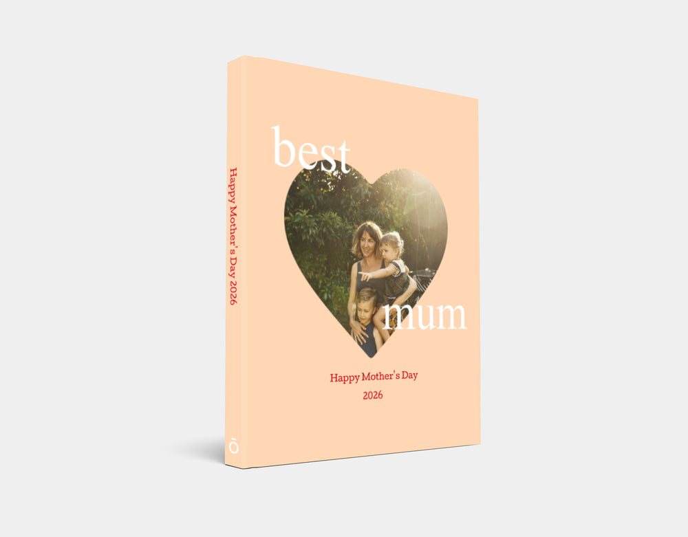 Mum Photobook - Single Heart