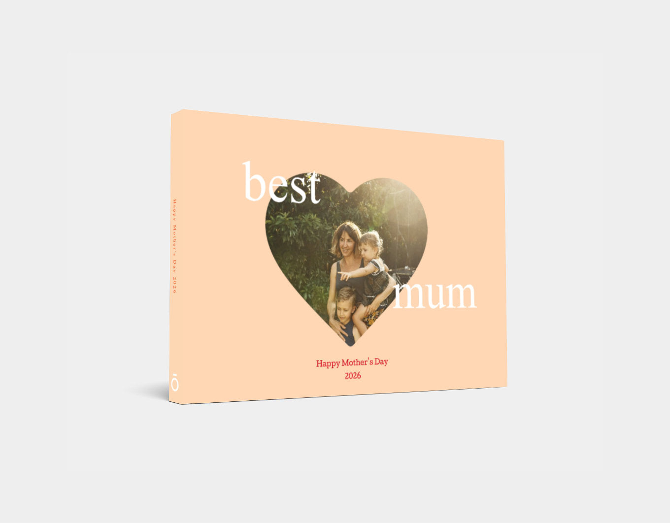 Mum Photobook - Single Heart