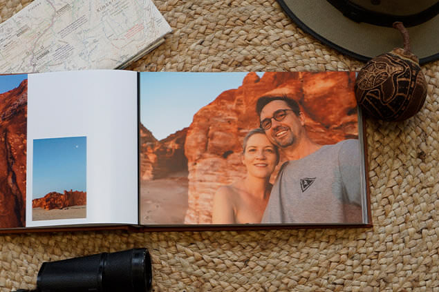 Photo book format and orientation