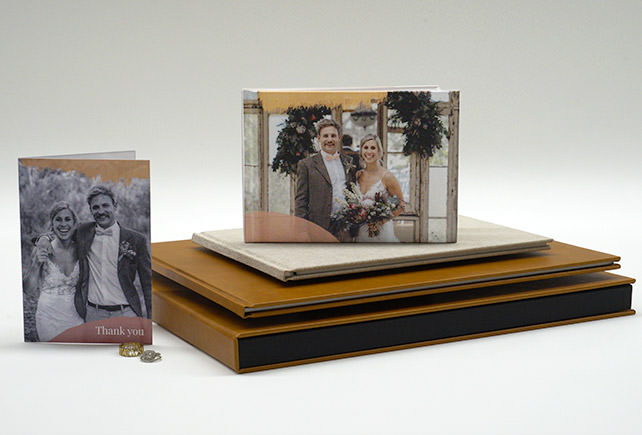 Wedding photo books and stationery