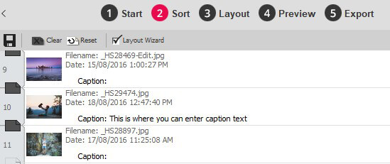 Add text in Sort View